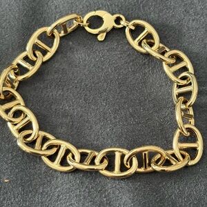 14k Split Link Bracelet